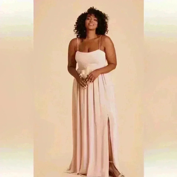 Birdy Grey August Convertible Dress Chiffon Dusty Rose XL NWT Bridesmaid Formal - Picture 3 of 4